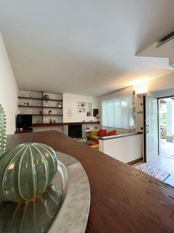 Villa Mia Lugano Lake Brusimpiano Extérieur photo